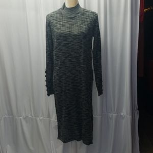 SOLUTIONS midi knit dress